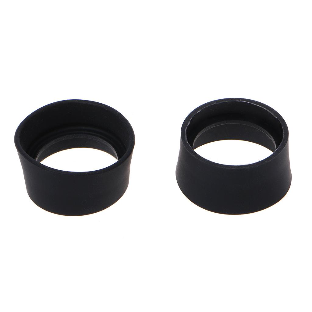 Microscope Eye Cups Flexible Rubber Eyepiece Guards Inner Diameter 35-37mm
