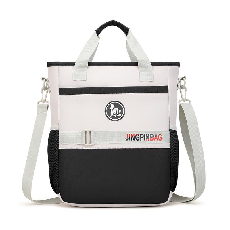 

Легкие школьные ранцы для учеников начальной школы, сумки для репетиторства для мальчиков и девочек, ручные рюкзаки через плечо для репетиторства чёрный