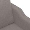 Vidaxl 3-Cz. Relaxation Set With Cushions, Taupe, Fabric
