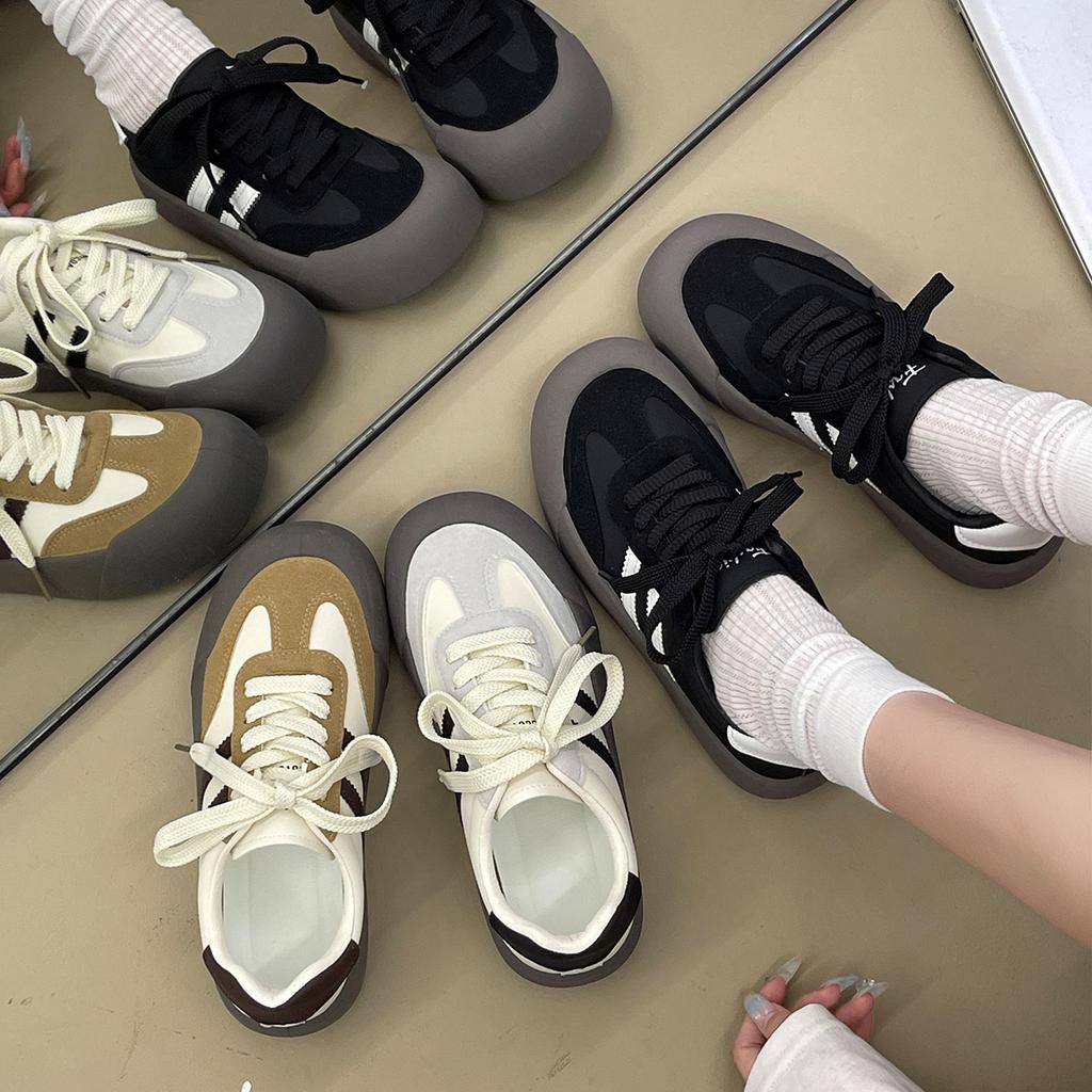 Women's Platform New Forrest Gump Training Shoes Heightening Student Casual Board Shoes Muffin Hundred Tower Single Shoes