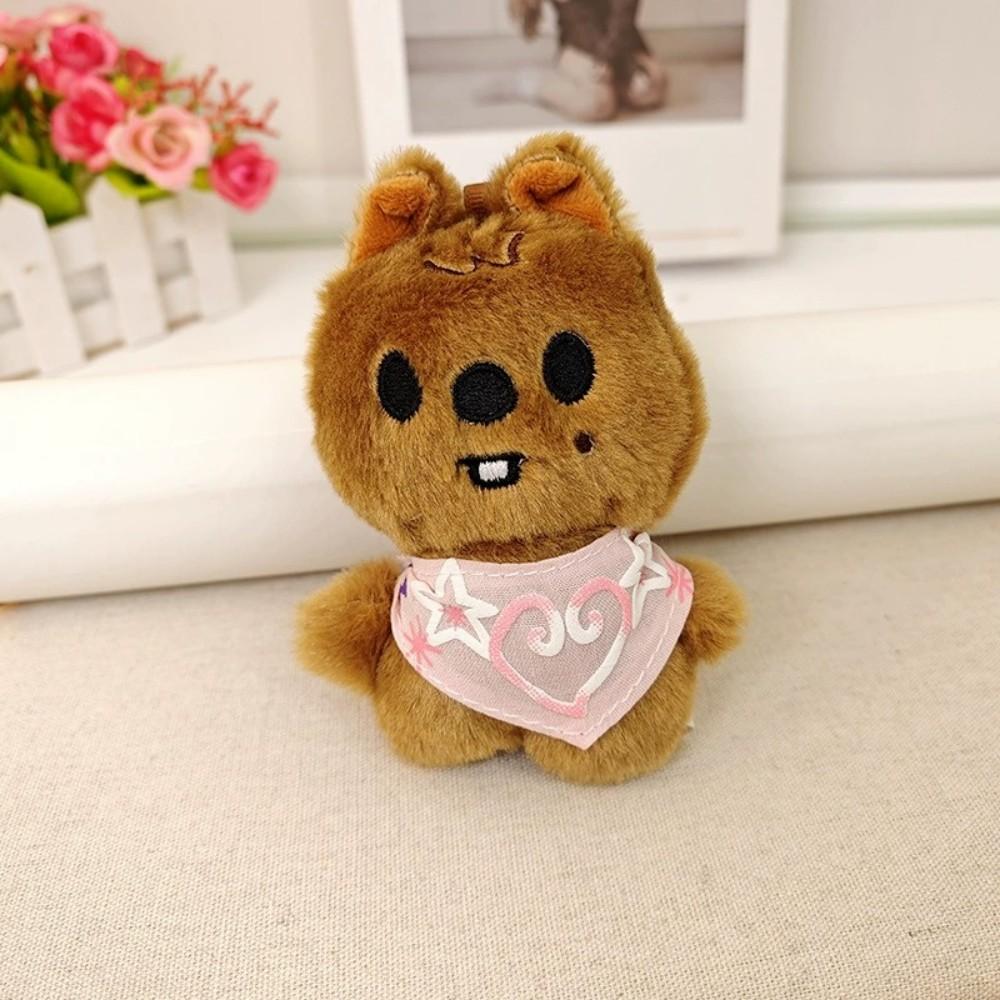Magic School Wolf Plush Keychain With Cloak Cute Stuffed Animal Doll Birthday Gift For Kids
