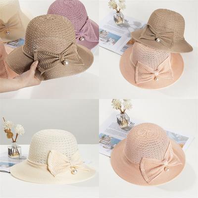 Chapeau d'été d'extérieur à bord large pliant, chapeau seau, casquette à visière, chapeau de plage anti-soleil, chapeau de paille, chapeau de soleil