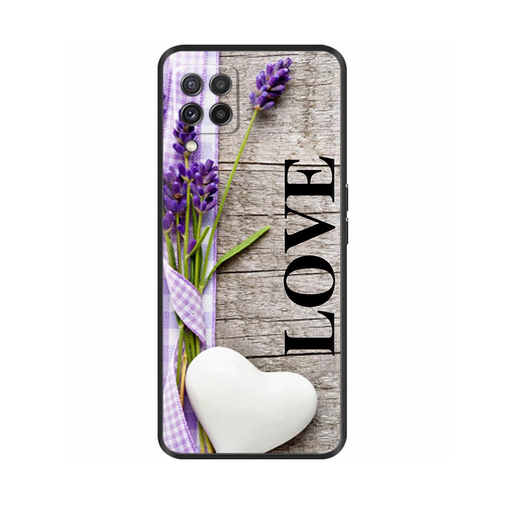 For Samsung Galaxy M22 M32 4G Case Phone Back Cover For Samsung M32 4G M22 F22 Case Soft Black Silicone Bumper Shell 6.4 Inch