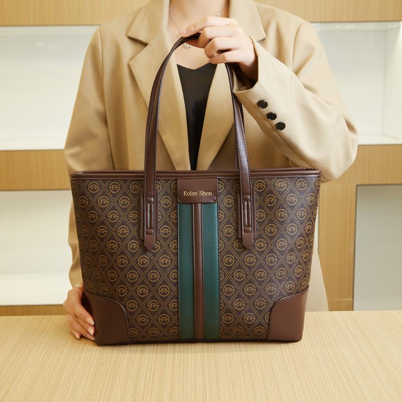 New Large Capacity Commuting Handbag Shoulder Bag Tote Bag Work Tote Bag