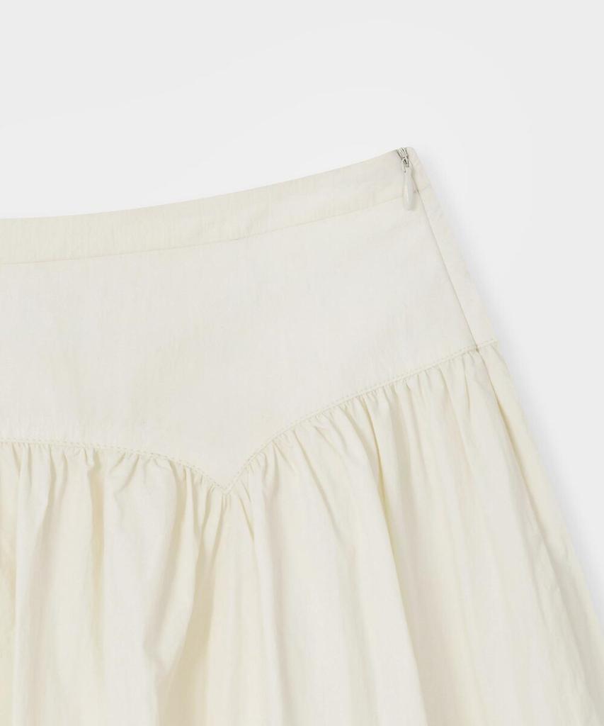 FALLETT Balloon Skirt Ivory