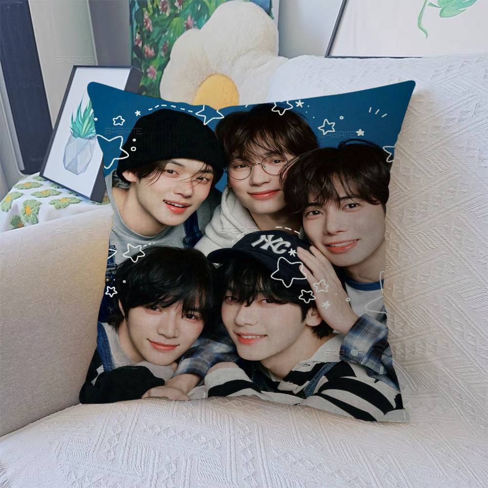 Kpop TTomorrow X TTogether TXT pillow cover sofa cushion cover home room decoration children gift