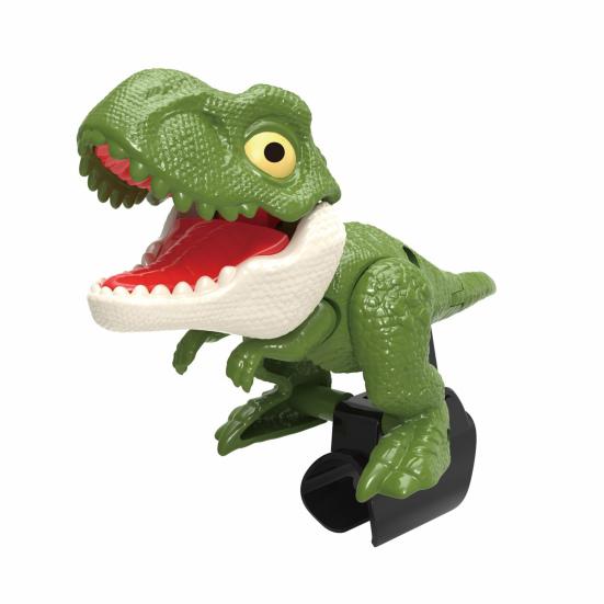 

Игрушки динозавров Мини-игрушка для укуса пальцев мультяшных животных Симпатичные фигурки тираннозавра Рекса Птеродактиля Интерактивные ролевые игрушки зелёный