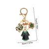1Pc College Keychain Cartoon Pendant Preppy Style Zinc Alloy Festival Gift Badge