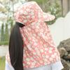 Sun Protection Women Sun Hat Neckline Mask Sunscreen Bucket Hat Fashion Cover Face Cap  Riding