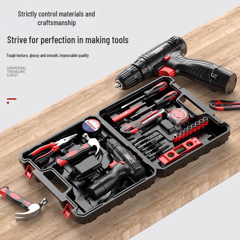 Oulaide 12V Cordless Electric Drill & Screwdriver Kit CN plug (adapter included)