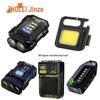 Rechargeable USB Keychain Mini Light - High Brightness COB Clip for Camping & Emergencies