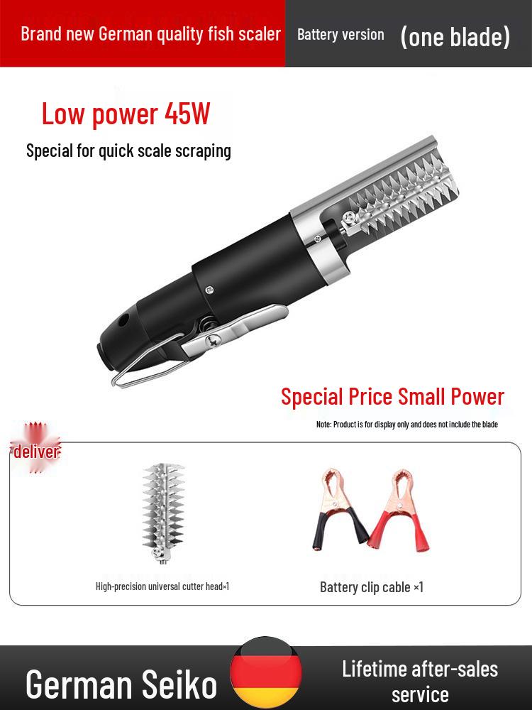 Automatisk Fiskfjällare och Skrapa i Rostfritt Stål för Hem- och Kommersiellt Bruk