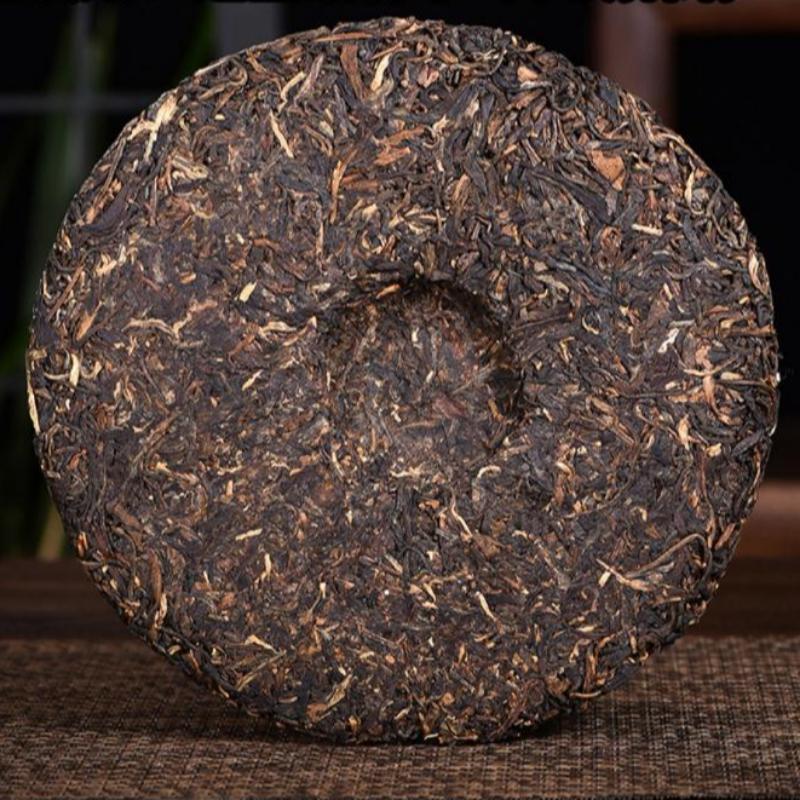 357g Yunnan Puerh Raw Tea Cake 2007 Year Aged Pu-erh Tea Premium Pu'er Old Tea