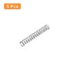 uxcell Compression Coil Springs, 0.3mm Wire Diameter, 2mm Outer Diameter, 10mm Free Length, 304 Stainless Steel, for Repairs, Experiments, Industrial