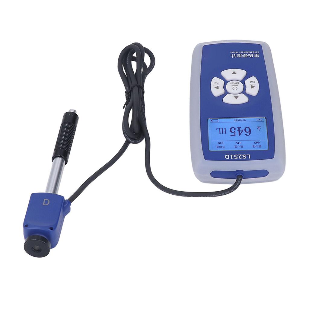 Split Hardness Tester Kit LCD Display HL HV HB HS HRA HRB HRC Handheld Hardness Detector