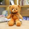 Ten-Color Bear Wedding Plush Toy with Ribbon and Bowtie