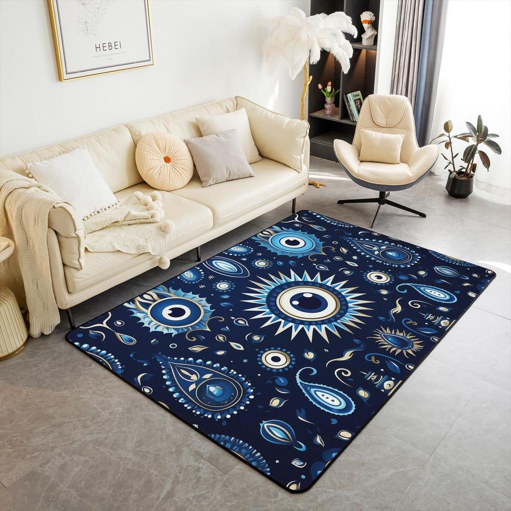 Erosebridal Vintage Radios Indoor Floor Mat Retro Music Tape Printed Carpet Cassette Music Playback Record Area Rug for Kids Boys Girls Teen