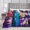 Reze layered manga Blankets Quality Super Warm Chainsaws Mans Throw Blanket Winter Picnic Home Decor Graphic Bedspread
