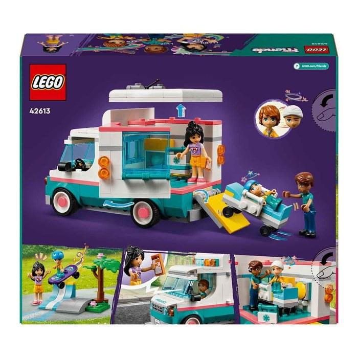 LEGO 42613 Heartlake City Hospital Ambulance - Multicolor