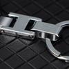 3D Metal Alloy Car Keychain Clouds Pattern Shield Key Rings Accessories For Cadillac SRX ATS XTS CT4 CT5 CT6 XT4 XT5 XT6