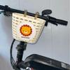 Retro Woven Children's Bicycle & Stroller Front Basket