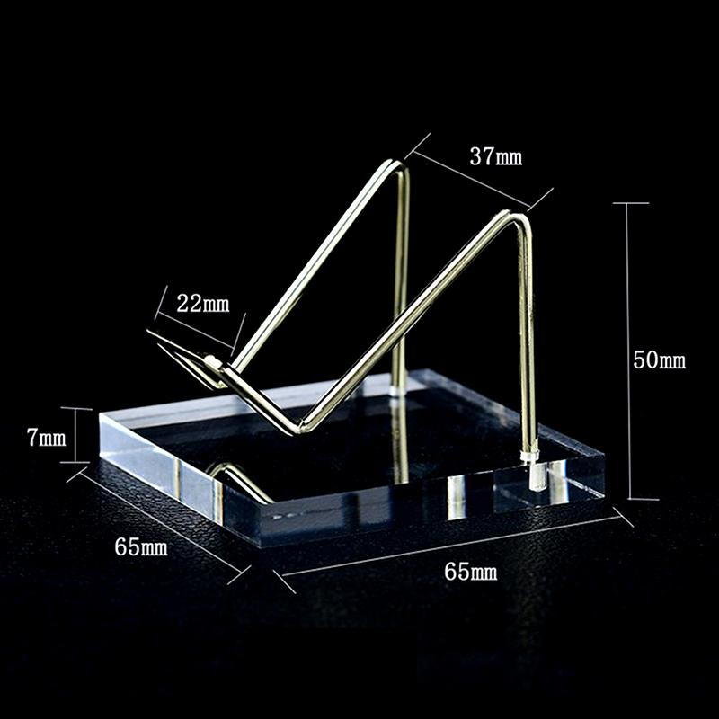 

Акриловая витрина, стойка для демонстрации камня, минерала, держатель для стойки, прозрачная основа для коллекционера, полка для тарелок из драгоценных камней и минералов, агат