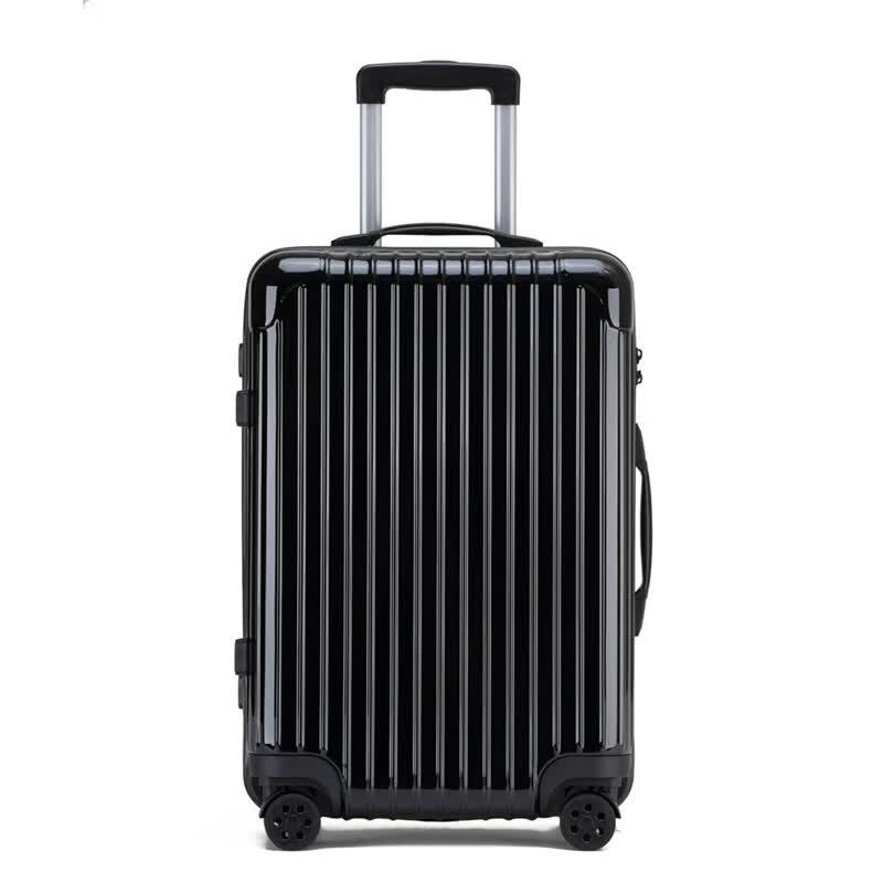 EXPUNK Vibrant Striped Luggage