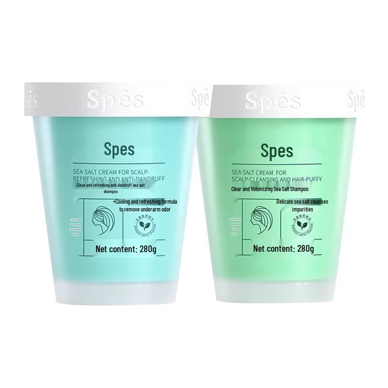 

SPES Cleansing & Volumizing Sea Salt Shampoo Duo Set
