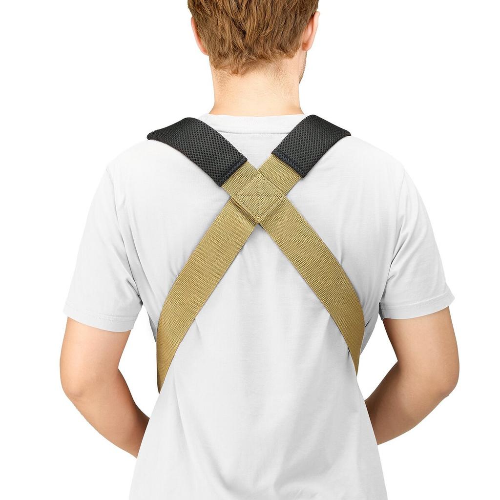 Moving Straps, Supports Up To 453.6 Kg, 2-Person Lifting and Moving System with 2 Harness Straps & 2 Load-bearing Straps, Adjustable Lifting Shoulder
