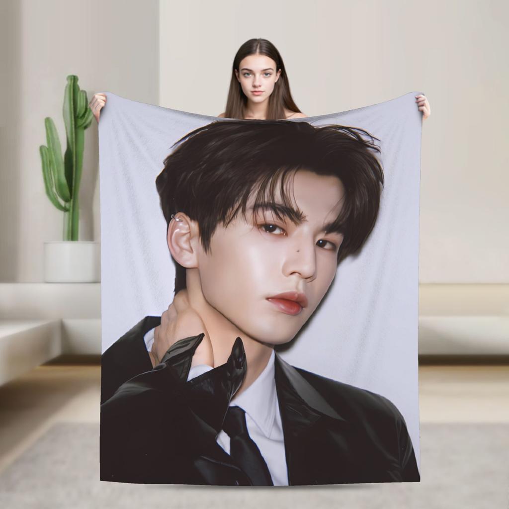 Zhang Linghe Flannel Blanket Warm Soft Throw Blanket for Couch Bed Picnic Fashion Bedspread Sofa Bed Cover