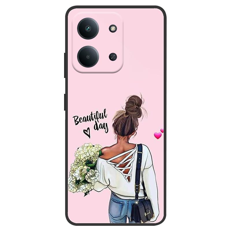 For Xiaomi Redmi 15C 5G Europe Case Cool Silicone Protective Cover for Redmi15C Global 15 C 4G Bumper Fundas Black Coque