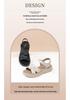 Red Dragonfly Women's Genuine Leather Flat Sandals, Soft Sole, New Summer 2026 Collection