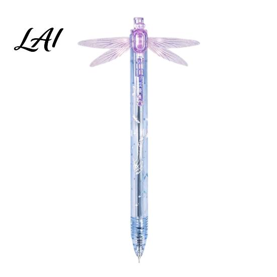 Handschrift Gereedschap voor Kantoor Glanzende Vleugels Transparant Plastic Pen Libelle Gel Schrijfwaren met Interactieve Decoratieve Pennen Dagelijks Gebruik Flapperend