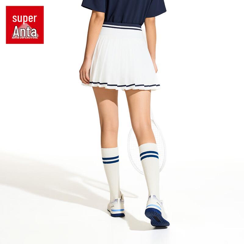 Anta Women's Pleated Quick-Dry High-Waist A-Line Tennis Skirt