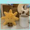 Smiling Face Sun Moon Plush Toy Stuffed Doll Home Decoration Cute Gift Kids