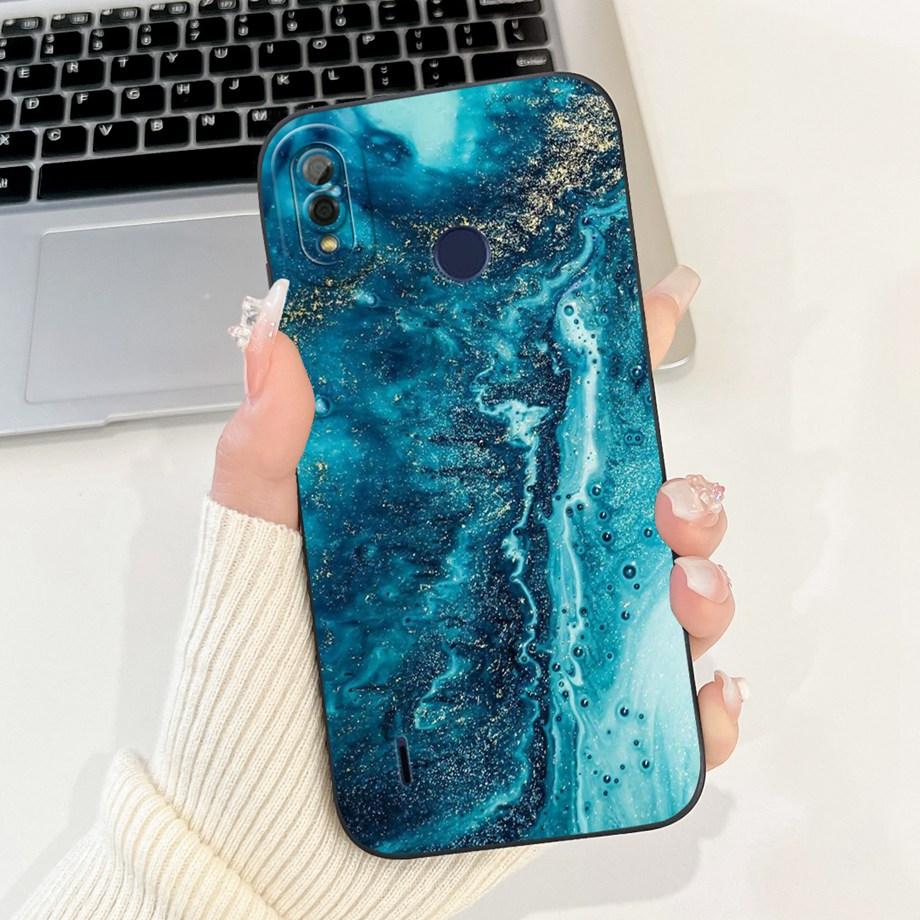 Moon Night Gothic Style Phone Case For Itel P33 Plus P33+ Back Cover Soft Silicone Bumper Coque ITELP33 P 33 Capa
