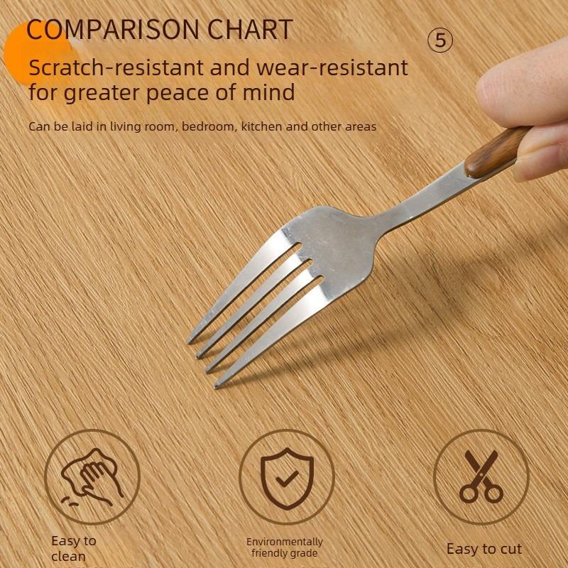 Wood Grain Floor Sticker Thickened Self Adhesive Waterproof Wear Resistant Non Slip Tile for Living Room Home Renovation Decor