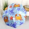 1pc Oceanic Creatures Automatic Open/close Folding Umbrella, Compact Portable Travel Umbrella, Cute Umbrella, Durable Construction yy260328024