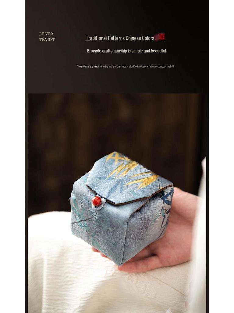 Xiangyunsha Portable Kung Fu Teacup Storage Pouch