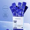 20 Stück Fullerene Gefriergetrocknetes Pulver Schlaf-Gesichtsmasken Anti-Falten Feuchtigkeitsspendend Anti-Aging Aufhellend Gesichtsmaske