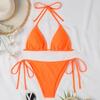 2024 Summer Women's Sexy European & American Split-Strap Bikini Swimsuit