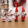 Santa Claus Doll for Christmas Ornaments Christmas Tree Decor Navidad Gift