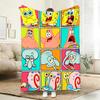 Throw Blankets for Beds Kawaii S-Spongebob All Year Blanket Bedspread On the Bed Bedspreads and Coverlets Camping Anime Sofa Nap
