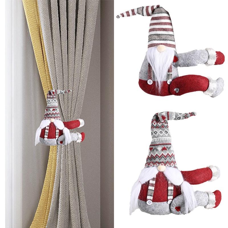 Adorable 1ps Christmas Gnome Plush Santa Doll