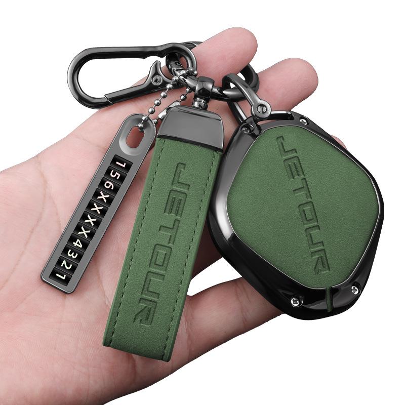 Jetour Dasheng Key Cover 2022: Premium Remote Shell, Unisex Buckle Decoration