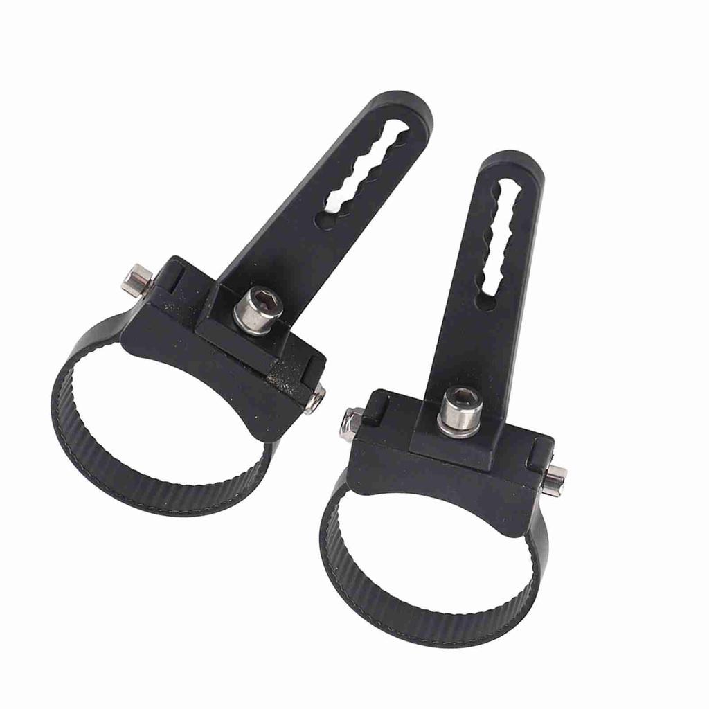 2.5" Aluminum Tube BullRoll Bar Mount Bracket Clamps Holder LED Car Truck Off Road Work Light