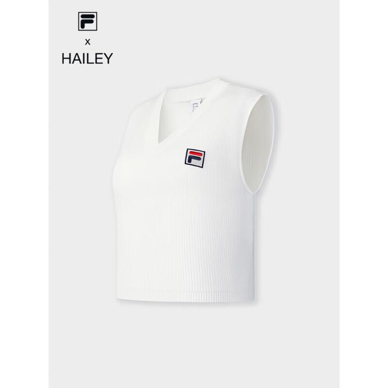 FILA x Hailey Women's Woven V-neck Tennis Vest