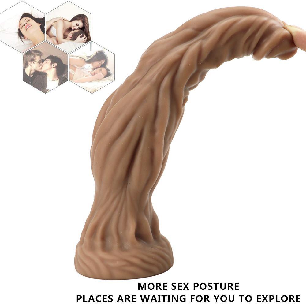 MoDi Large Dildo Anal Fantasy Realistic Animal Dildo Sex Toy For Men Women Big Liquid Silicone Penis