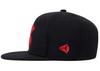 [sproutsy] Men's Cross and X Design Cap, Stylish and Casual (Red)