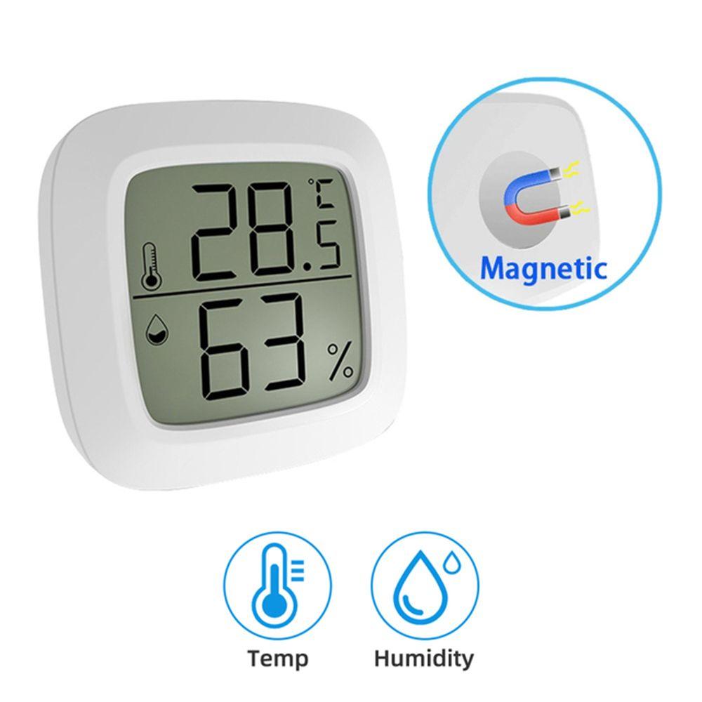 Mini LCD Digital Room Thermometer Temperature Sensor Humidity Meter Indoor Hygrometer Gauge Weather Station